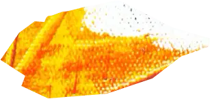 Colorful abstract fish shape design